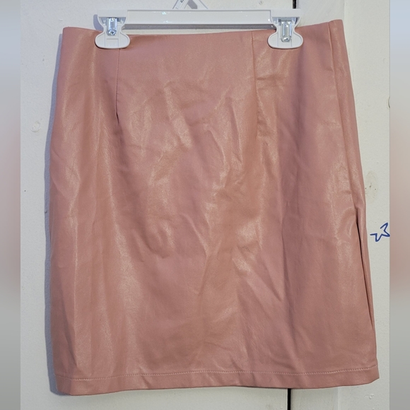 charlotte Russe skirt leather Size Medium - Picture 3 of 3